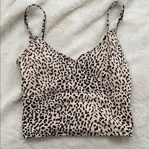 Leopard Print Tank Top